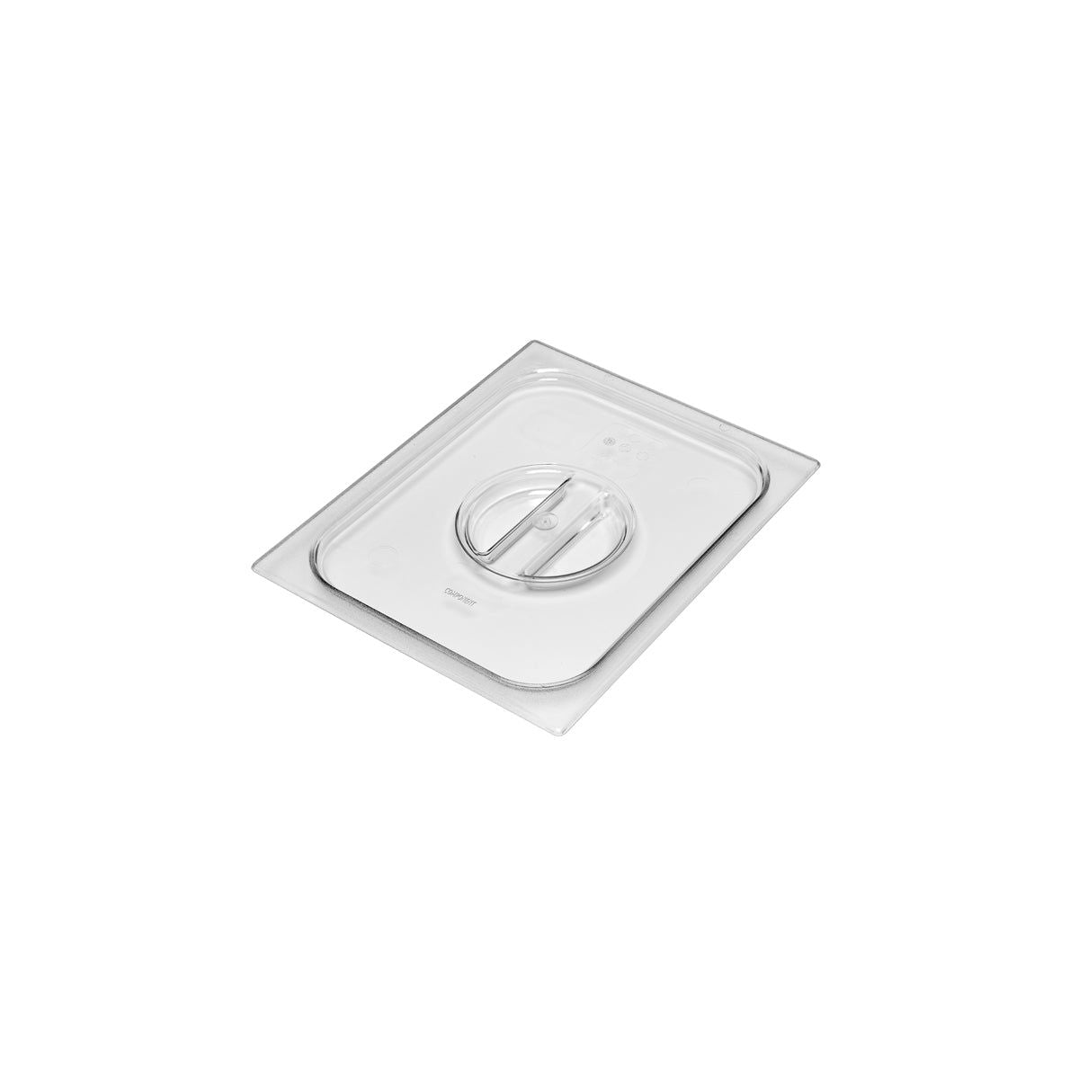 GASTRONORM FLAT LID- POLYCARB 1/2 SIZE CLEAR