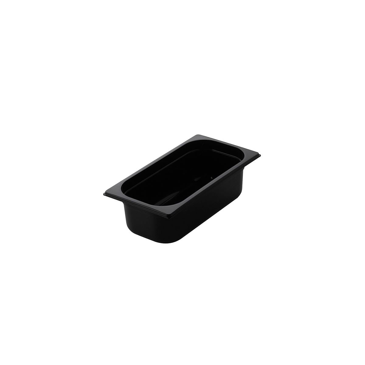 GASTRONORM PAN- POLYCARB 1/3 x 100mm3.5lt BLACK