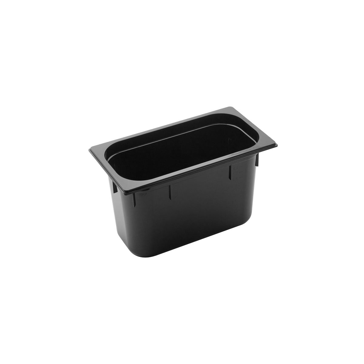 GASTRONORM PAN- POLYCARB 1/3 x 200mm7.25lt BLACK