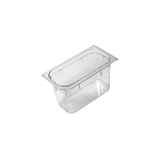 GASTRONORM PAN- POLYCARB 1/3 x 200mm7.25lt CLEAR