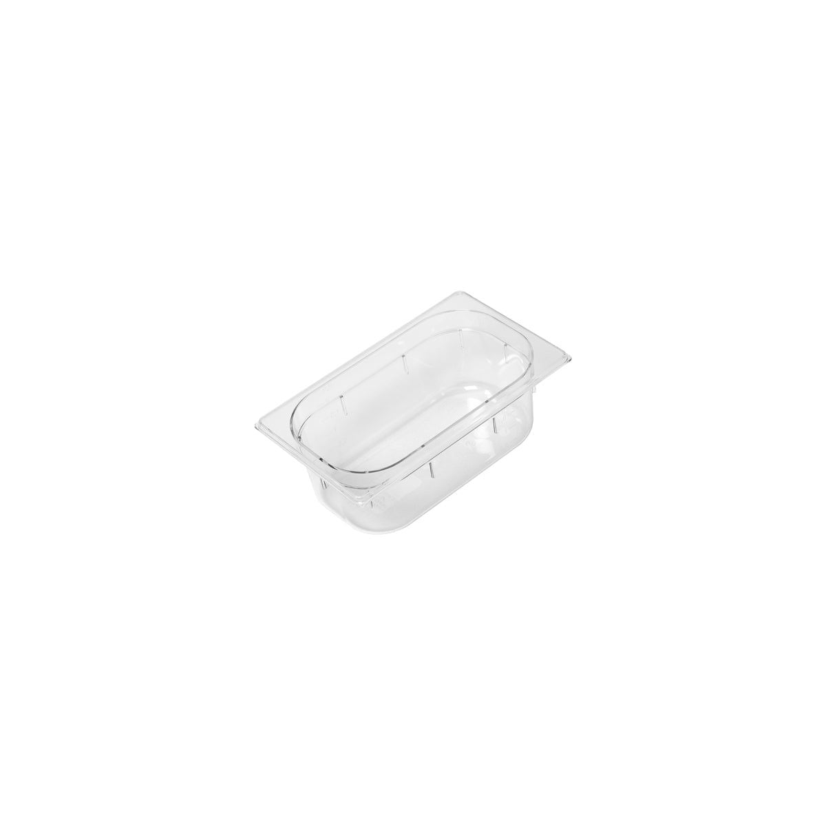 GASTRONORM PAN- POLYCARB 1/4 x 100mm2.25lt CLEAR