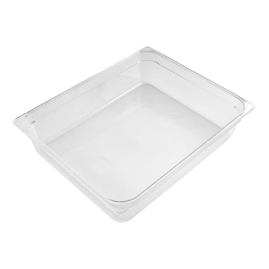 POLYCARBONATE CLEAR GASTRONORM PAN-2/1 SIZE 150mm40.5l
