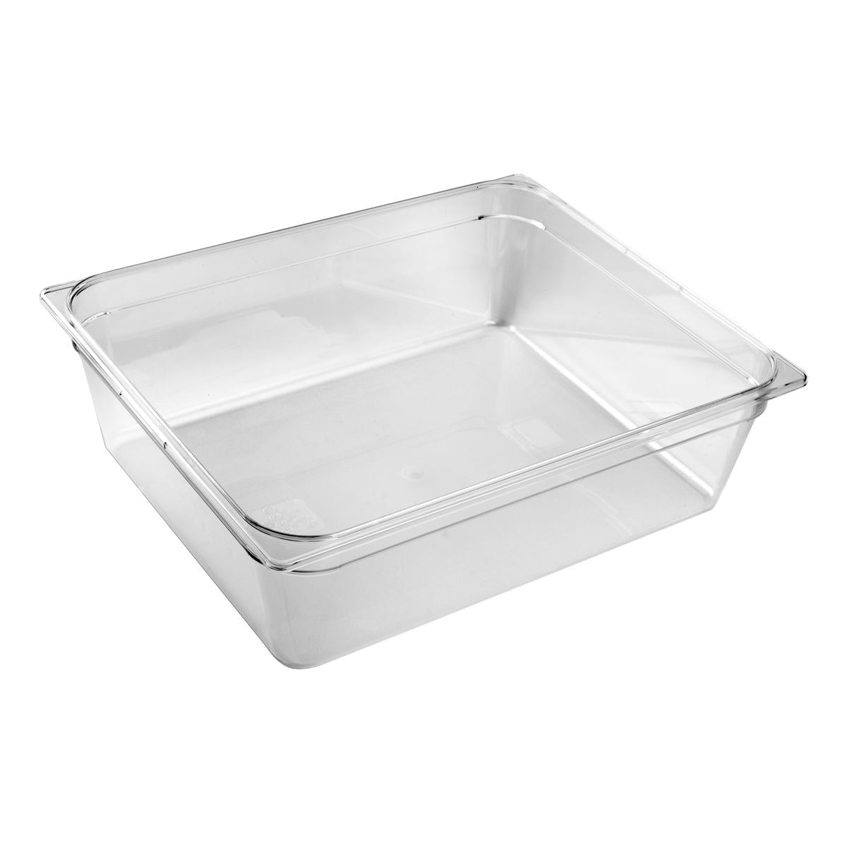 POLYCARBONATE CLEAR GASTRONORM PAN-2/1 SIZE 200mm55lt