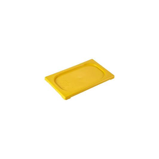 LID-POLYPROP GN 1/4 YELLOW