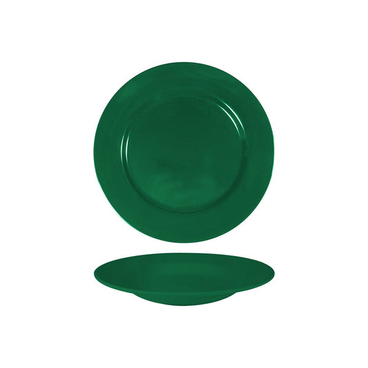 SUPERWARE GREEN ROUND SOUP PLATE 230mm