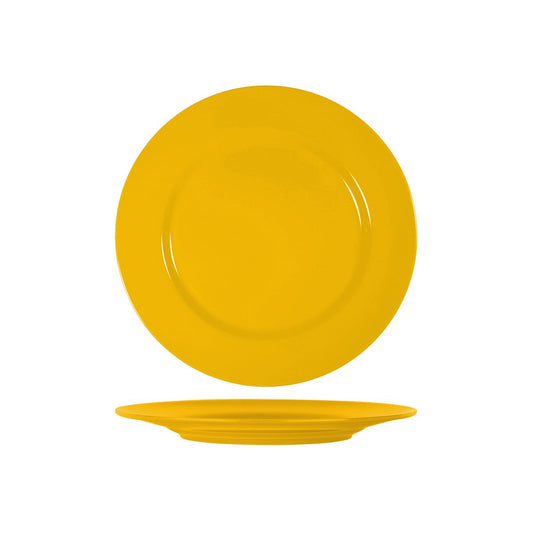 SUPERWARE DARK YELLOW ROUND PLATE RIM 260mm