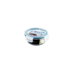WILTSHIRE ROUND GLASS CONTAINER 400ml Pack of 8