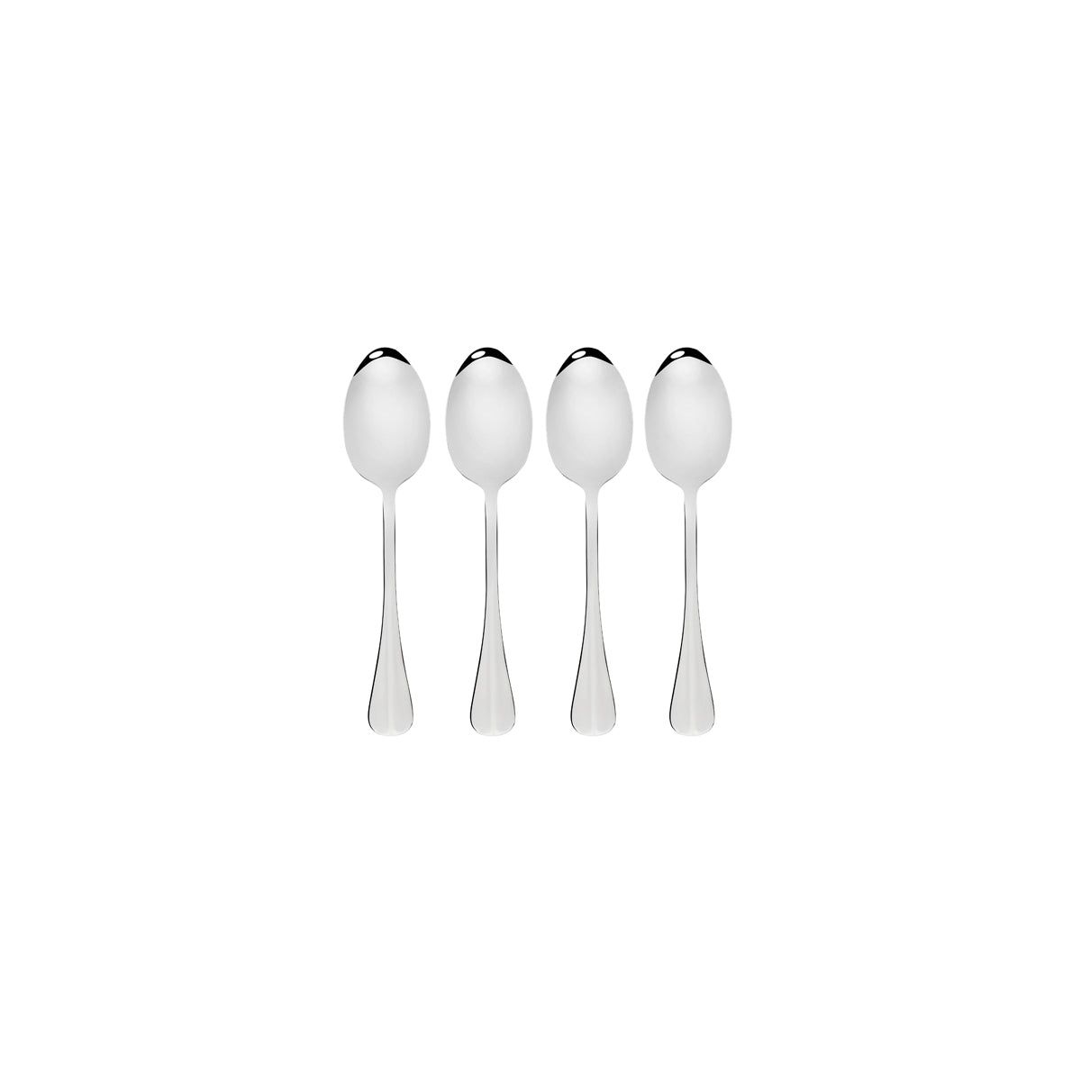 WILTSHIRE BAGUETTE DESSERT SPOON 4PC SET