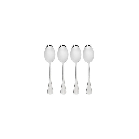WILTSHIRE BAGUETTE DESSERT SPOON 4PC SET