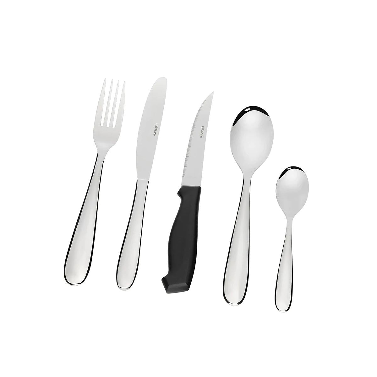 WILTSHIRE BRONTE 50PC CUTLERY SET