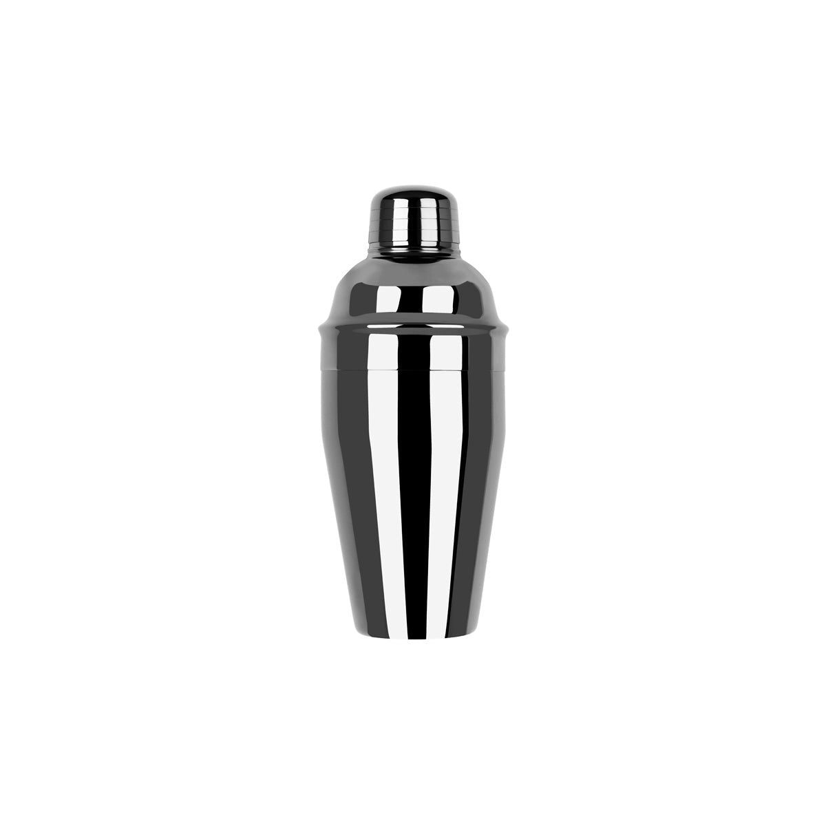 ZANZI CLASSIC CLUB COCKTAIL SHAKER 3pc GUN METAL 300ml