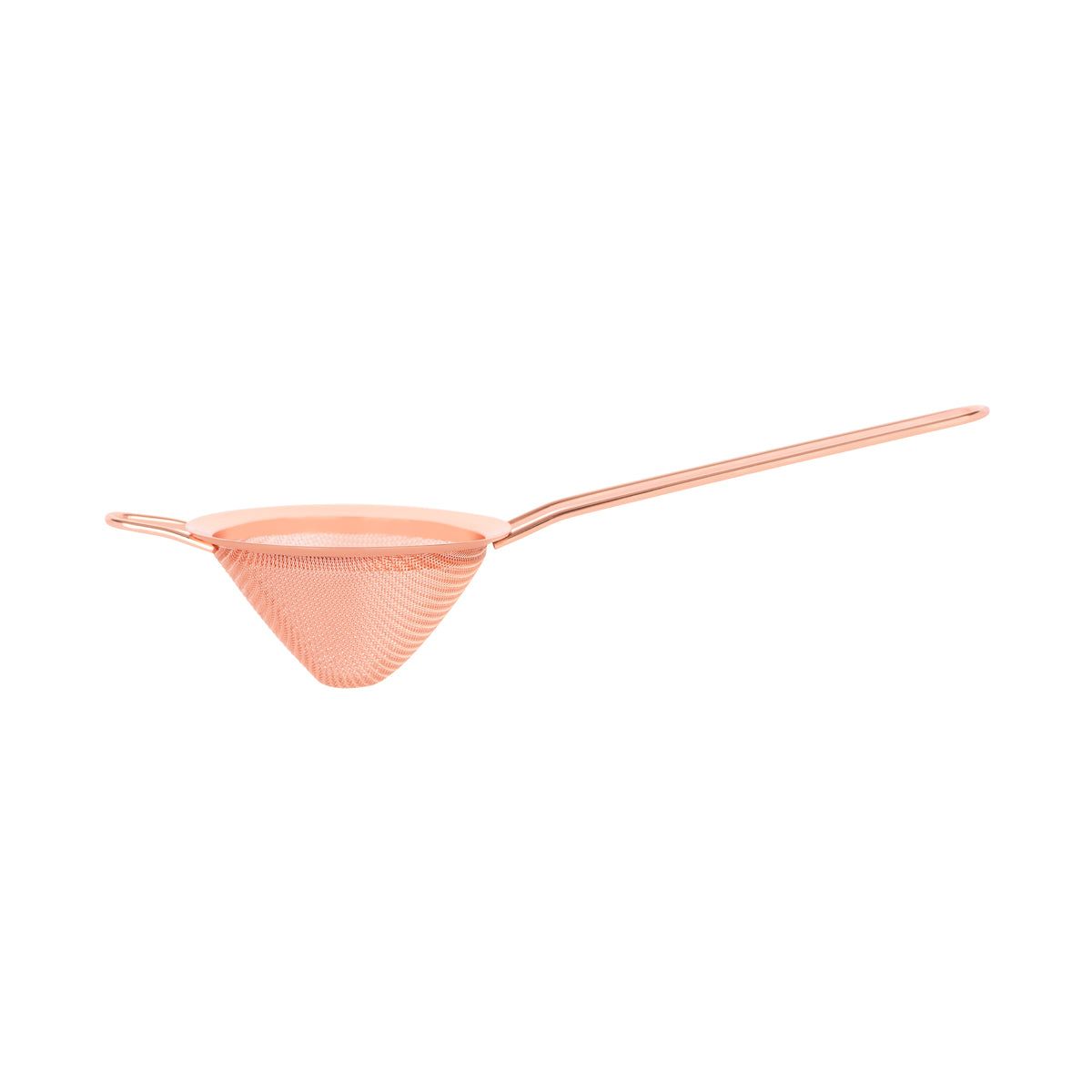 ZANZI SNUB NOSE MESH STRAINER ROSE GOLD 234x85x40mm