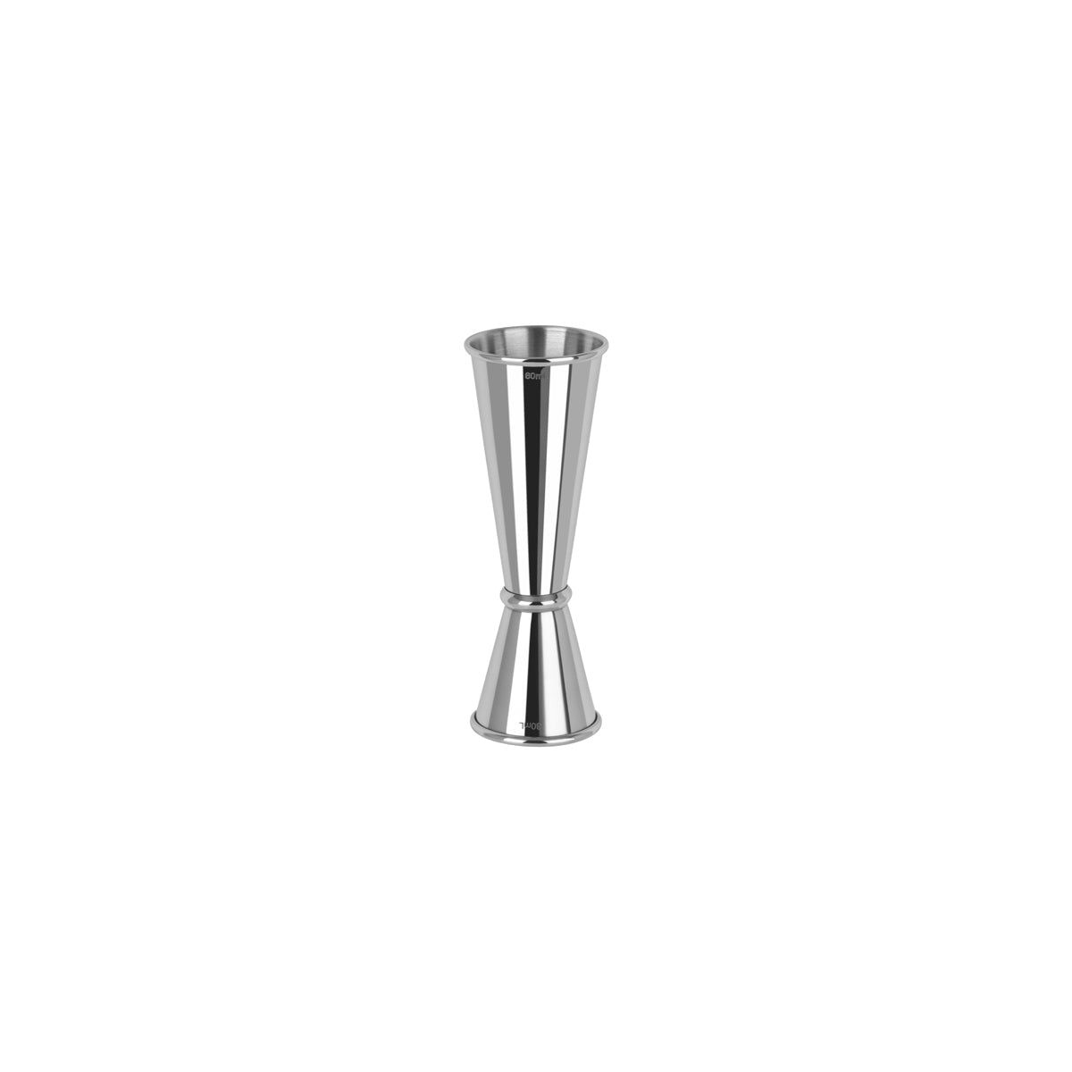 ZANZI TOKYO JIGGER w/CURLED EDGE S/S 30/60ml