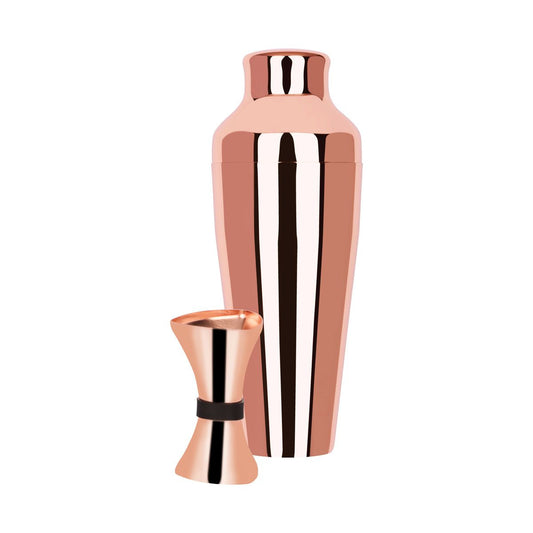 ZANZI COCKTAIL SET ROSE GOLD 2pc