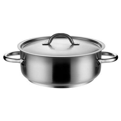 Pujadas Casserole-18/10, W/Cover, 450X170Mm/27.0Lt