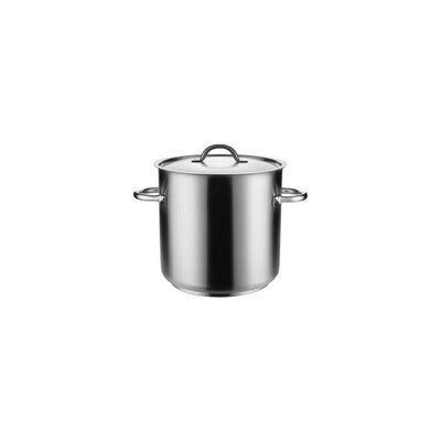 Pujadas Stockpot-18/10, W/Cover, 240X240Mm/10.0Lt