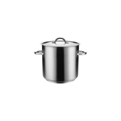 Pujadas Stockpot-18/10, W/Cover, 280X280Mm/16.5Lt