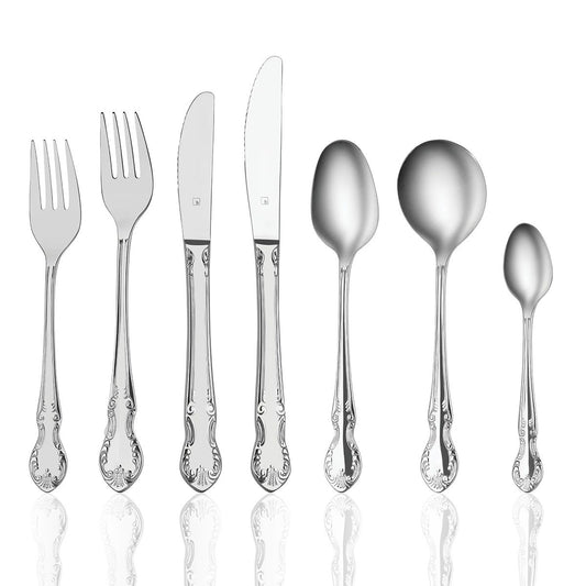 TABLEKRAFT ARISTOCRAT CUTLERY SET 56pc 18/0