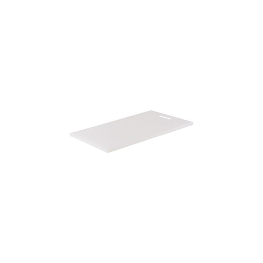 CHEF INOX CUTTING BOARD HACCP w/HDL  PE 200x270x12mm BLACK