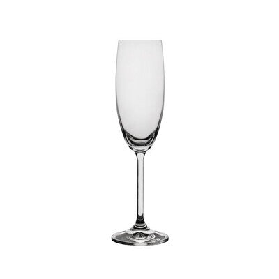 Ryner Glass Carnivale Champagne Flute, 180Ml Pack Of 24