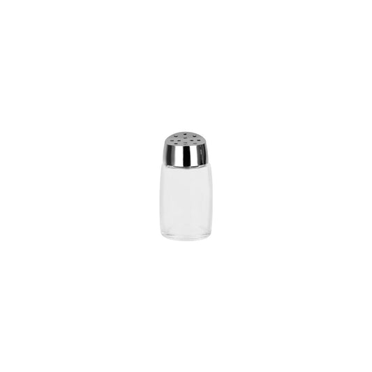 CHEF INOX SALT & PEPPER CITY SQUIRE GLASS w/S/S LID 80mm