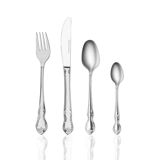 TABLEKRAFT ARISTOCRAT CUTLERY SET 24pc 18/0