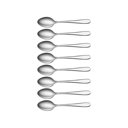 TABLEKRAFT GABLE TEASPOON SET 8pc 18/10 135mm