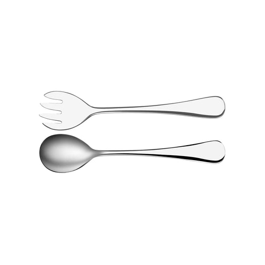 TABLEKRAFT GABLE SALAD SERVER SET 2pc 18/10 265mm