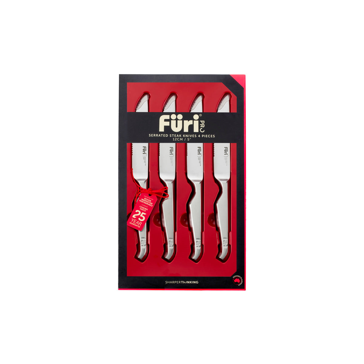 Furi Pro Steak Knife Set 4pc — official