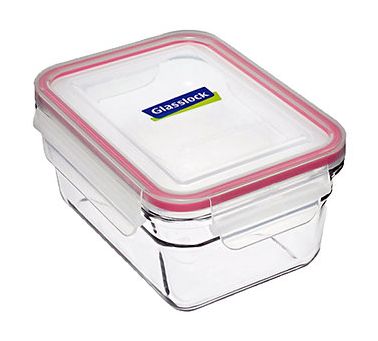 GLASSLOCK Oven Safe Tempered Glass 485ml Rectangle Container