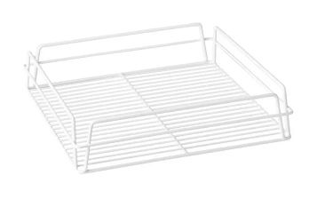 Glass Basket 355x355x75mm Pvc White