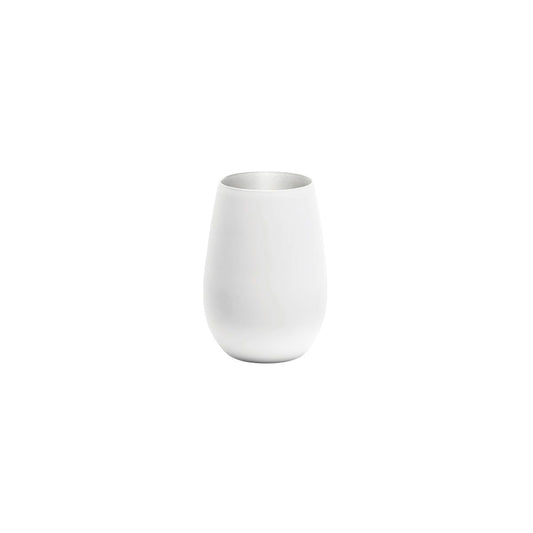 STOLZLE OLYMPIC TUMBLER 465ml MATT WHITE/SILVER