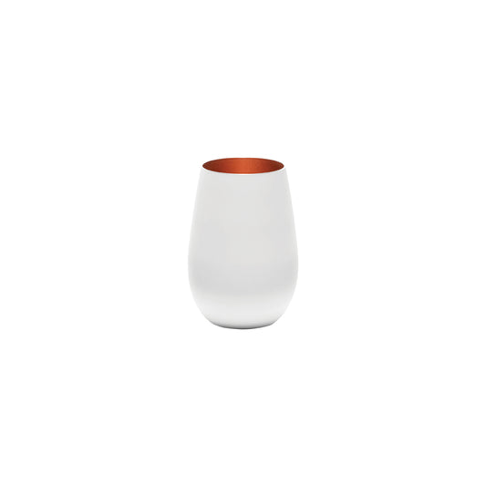 STOLZLE OLYMPIC TUMBLER 465ml MATT WHITE/BRONZE