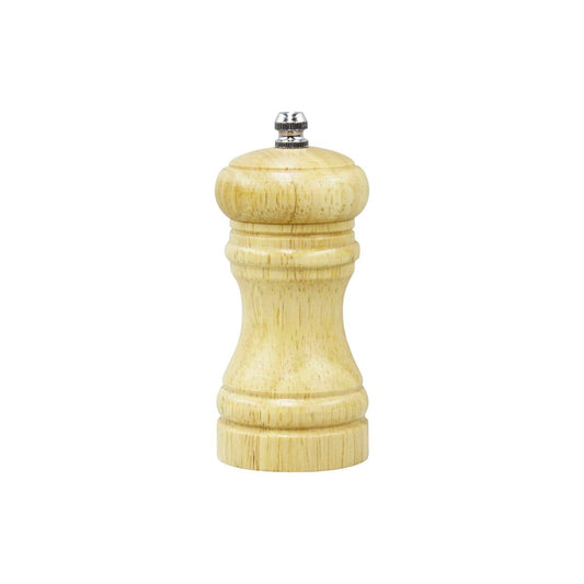CHEF INOX CAFE MILL SALT/PEPPER WD CERAMIC GEAR 115mm BIRCH