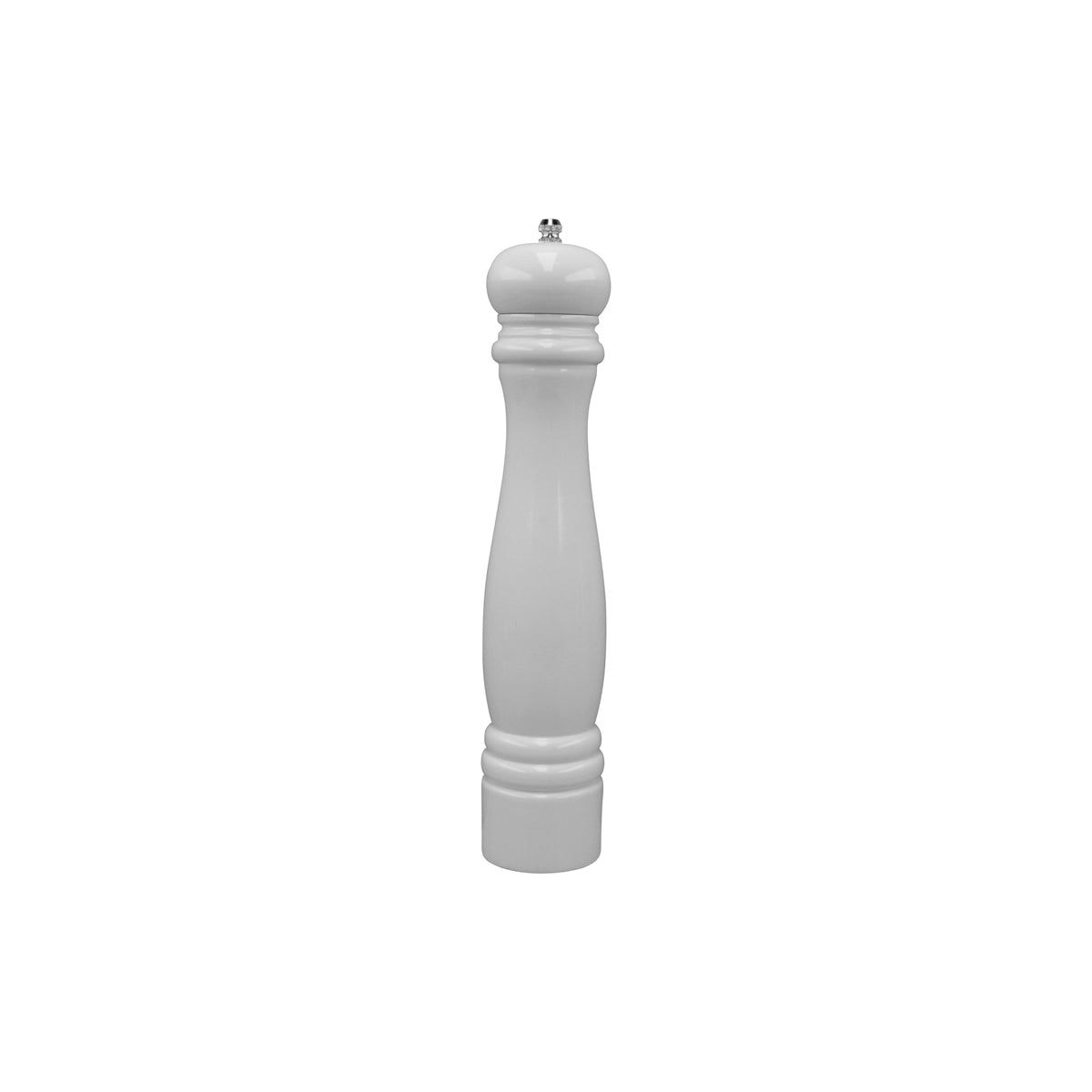 CHEF INOX TEMPO MILL SALT/PEPPER WD CERAMIC GEAR 320mm WHITE