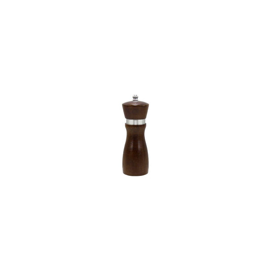 CHEF INOX MONDO MILL SALT/PEPPER CERAMIC GEAR 155mm DARK WD
