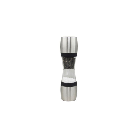 CHEF INOX DUAL MILL S&P ACRYLIC/S/S CERAMIC GEAR 230mm