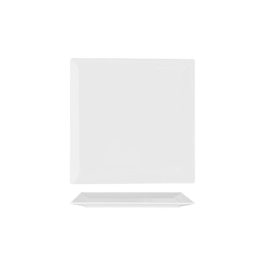 SUPERWARE SQUARE PLATE FLAT 250mm