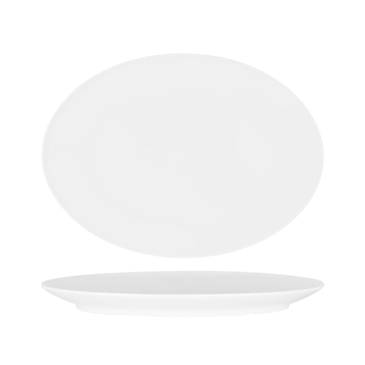 SUPERWARE OVAL PLATTER 410mm COUPE WHITE (20125)