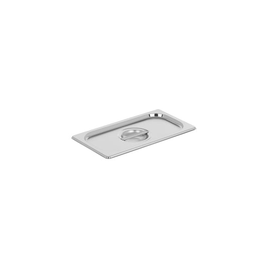 CHEF INOX ANTI-JAM STEAM PAN COVER 1/3 SIZE