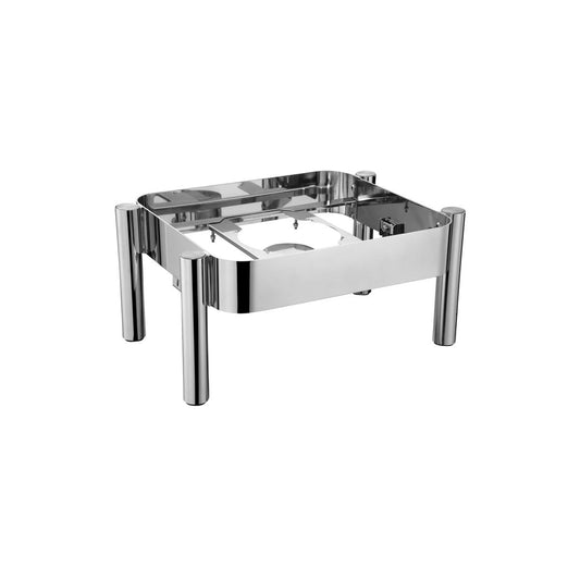 CHEF INOX RECT CHAFER STAND 18/8 1/2 TO SUIT 54902