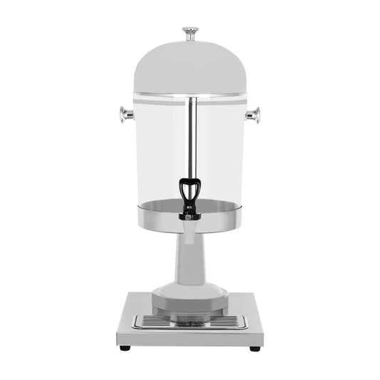 CHEF INOX DELUXE JUICE DISPENSER & BASE w/ICE TUBE S/S 8lt