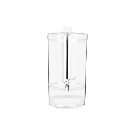 CHEF INOX ROUND JUICE DISPENSER POLY/ICE 247x206x409mm 6.4lt