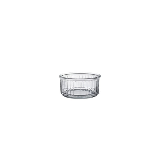DURALEX OVENCHEF ROUND RAMEKIN RIBBED 100mm GLASS (6009AC04)