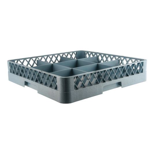 CHEF INOX WASHRACK 9-COMP  490x490x100mm
