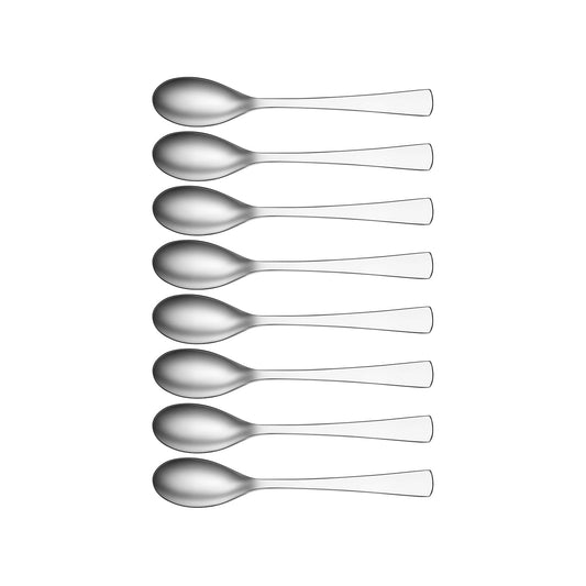 TABLEKRAFT PANAMA TEASPOON SET 8pc 18/10 143mm