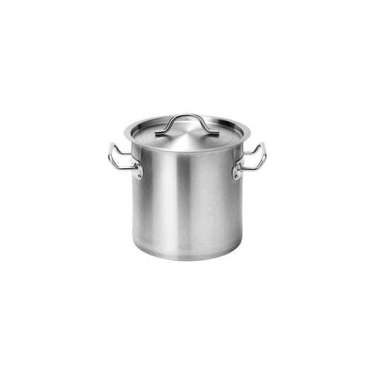 FORCE STOCK POT w/LID 200x200mm SS TRI-PLY 6lt