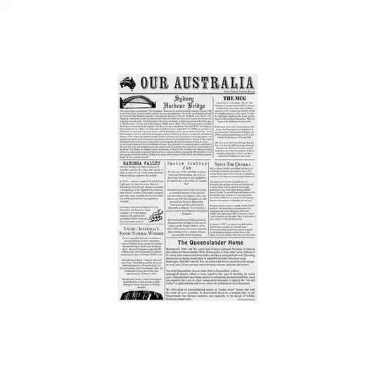 Greaseproof Paper Newsprint (200 sheets)