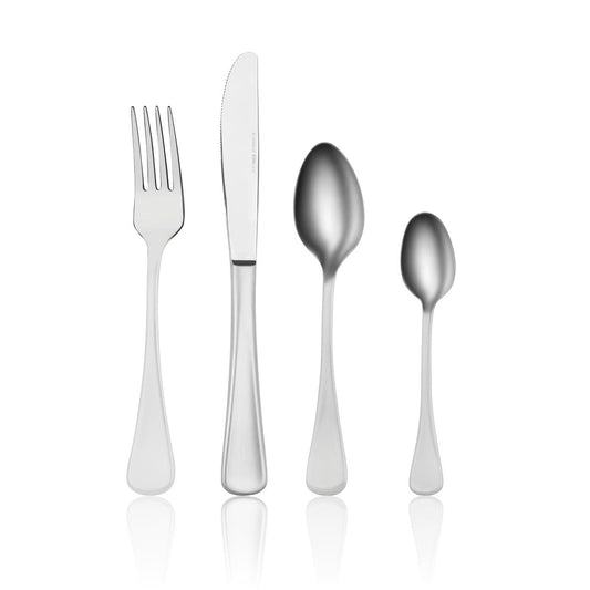 TABLEKRAFT ELITE CUTLERY SET 24pc 18/10 COMPLETE BOXED