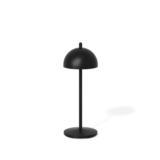 Fiore Matt Black LED Cordless Lamp (300mm)